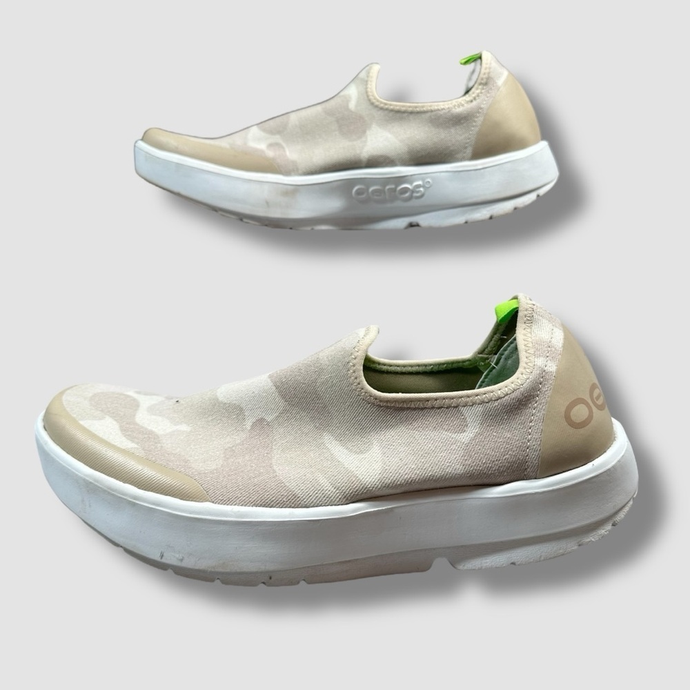 Oofos OOmg eeZee Low Slip On Comfort Sneaker Camouflage